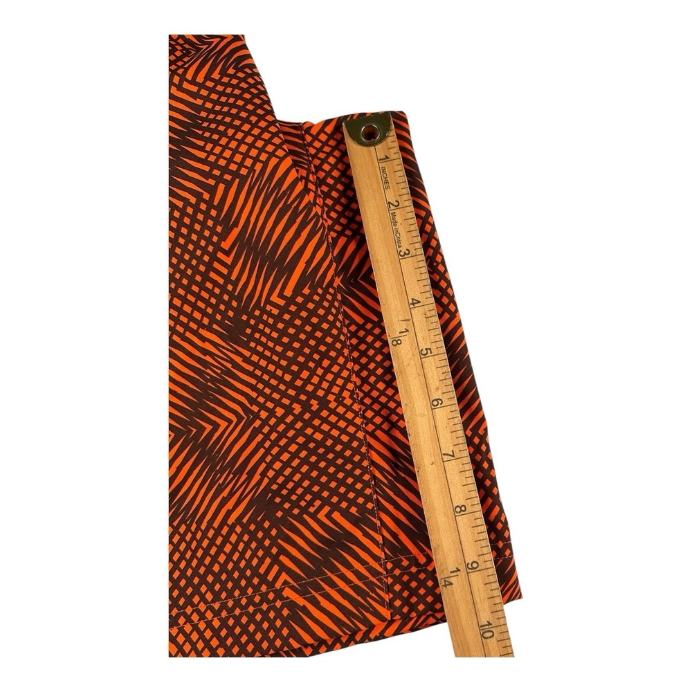 Under Armour Board Shorts Mens Size 34 Orange Loose Fit Drawstring - Picture 12 of 16
